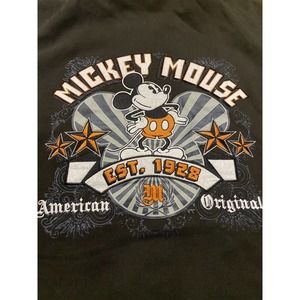 Vintage Walt Disney World Mickey Mouse Full Zip Sweater Jacket Sz 2XL American